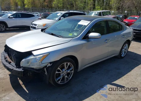 2012 Nissan Maxima 3.5 Sv z USA, uszkodzony, nr VIN 1N4AA5APXCC835171